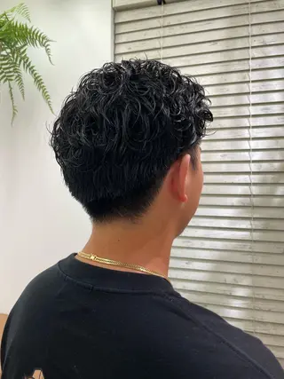 パーマ イシバシ ミナミのヘアスタイル
