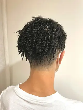 ミディアム パーマ メンズ Hiro ヒロのヘアスタイル