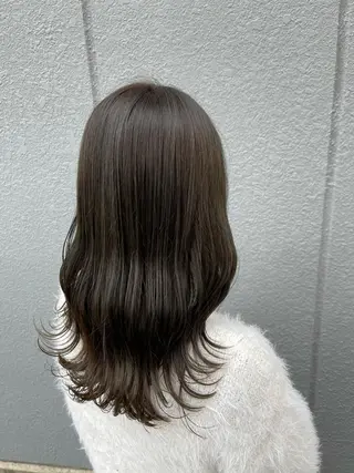 ロング カラー ハヤシカズキ/カラー ✂/メンズパーマのヘアスタイル