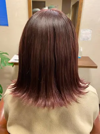 ミディアム カラー liL  hair サトウリョウタのヘアスタイル