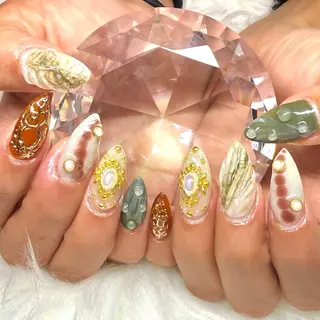 ネイル jelly fish / ゆいのネイルデザイン