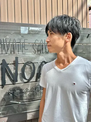 ショート メンズ パーマPrivate SalonNoa名駅のヘアスタイル