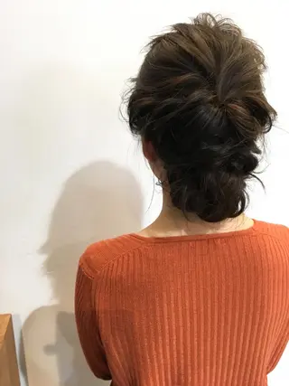 ヘアアレンジ mu ku.のヘアスタイル