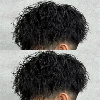 パーマ メンズ 🔥フェザーパーマ 特化🔥勇斗のヘアスタイル