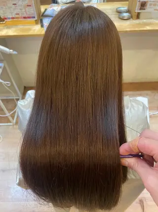 ロング 前澤 秀斗のヘアスタイル