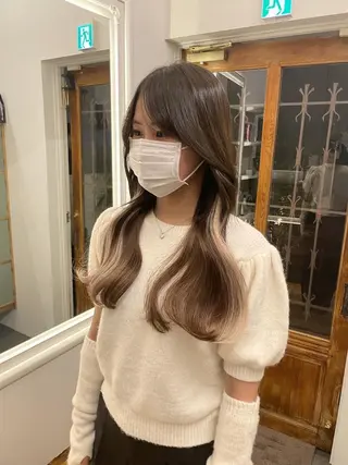 ロング 吉村 憂々のヘアスタイル