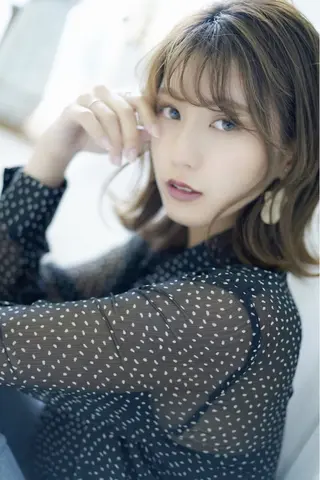 ミディアム 川村 夏のヘアスタイル