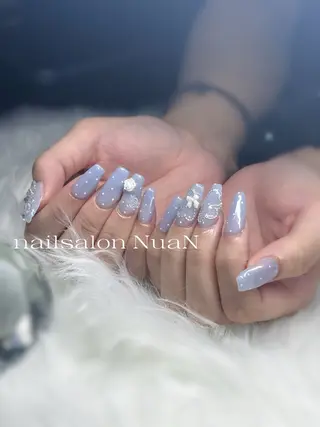 ネイル NuaN ミニモ停止中のネイルデザイン