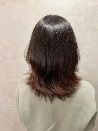 ミディアム カラー 透明感カラー/ ブリーチ無し/RYOのヘアスタイル