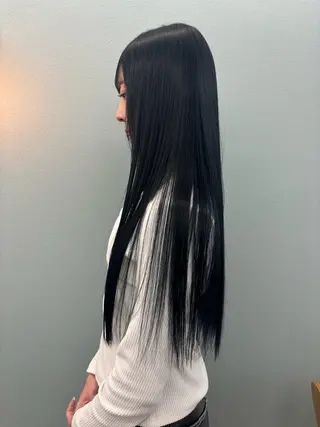 ロング カラー ブリーチなしｗカラー 🐈‍⬛kotoseのヘアスタイル