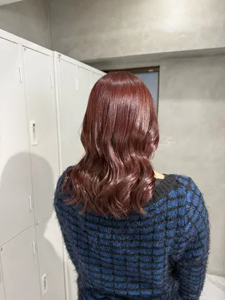カラー sena⌇ベージュ⌇ ブリーチなしWカラーのヘアスタイル