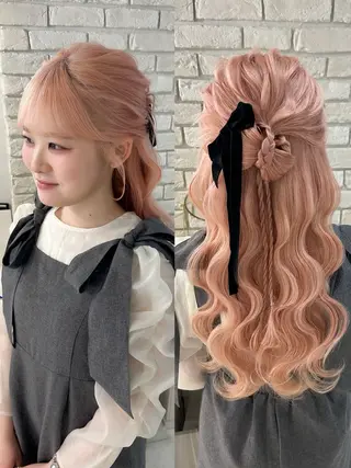 ロング りさ/ヘアセット 無料モデル募集🎀のマツエク・マツパデザイン