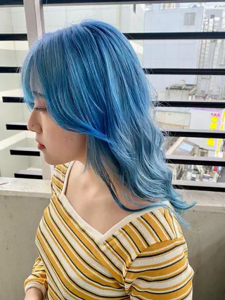 ロング パーマ/レイヤー 🐯ヒョウガ🐯のヘアスタイル