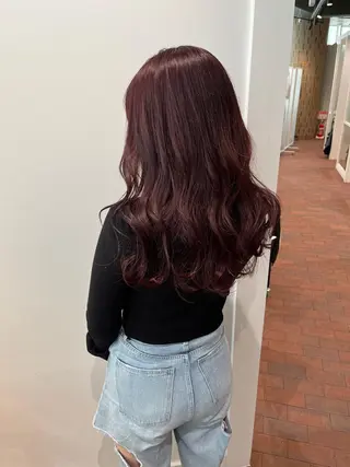 カラー 片岡 由依のヘアスタイル