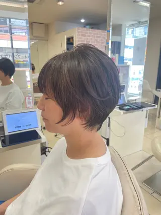 ショート 齋藤 尋真のヘアスタイル