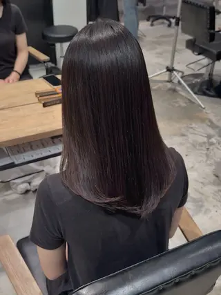 ミディアム カラー パーマ ヘアアレンジ パク・ボミン小野リエ 韓国ハーフ🦊のその他イメージ