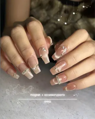 ネイル GRANDE OSU Anna 🧸💛のネイルデザイン