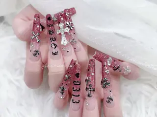 ネイル MoMoA Nail ネイル長さ出し専門店のネイルデザイン