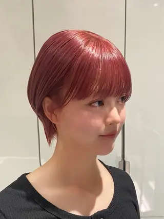 ショート lulu.表参道所属・似合わせレイヤー✨️ RIEのヘアスタイル