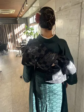 ロング ヘアアレンジ 美髪× ヘアセット✨Araiのヘアスタイル