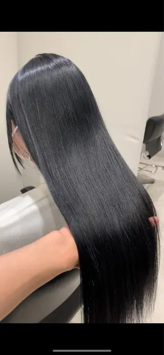 ロング カラー れい🫧 ハイトーン特化のヘアスタイル