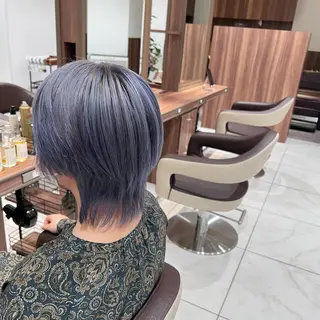 ショート カラー ヘアアレンジ 小白井 由美のヘアスタイル