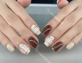 ネイル 神田 ココナッツのネイルデザイン