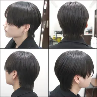 ショート メンズ 中島 剛のヘアスタイル