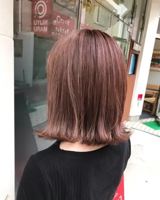 ミディアム カラー 🫟Blanco🫟 Color&Careのヘアスタイル