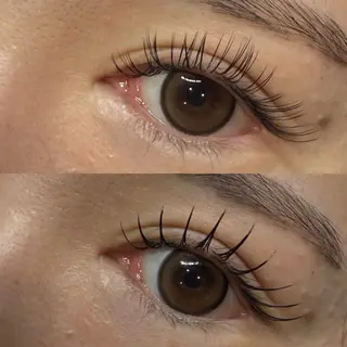マツエク・マツパ NOA名駅束感まつげ ×眉毛SENA🎀のマツエク・マツパデザイン