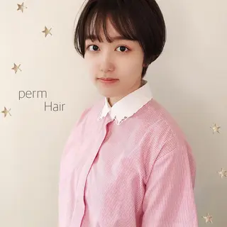 ショート 市川 千夏のヘアスタイル