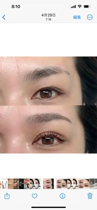 アイブロウ IRO KANAのマツエク・マツパデザイン