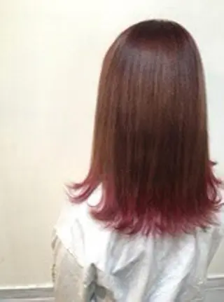 ミディアム カラー オーナースタイリスト 奈須雄紀のヘアスタイル