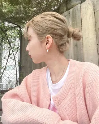 セミロング カラー 柔らかhair🤍 Rinaのヘアスタイル