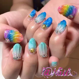 ネイル 小尾 栞のネイルデザイン