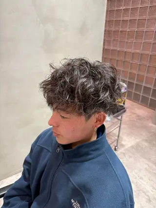 ミディアム パーマ fifth/渋谷/ パーマ/イクミのヘアスタイル