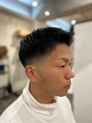 ショート 尭部 佑太のヘアスタイル