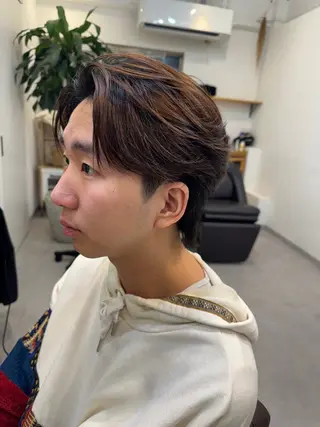 ミディアム パーマ メンズ 似合う髪型が 分からない方へのヘアスタイル