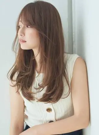 セミロング 🌼圧倒的な口コミ数 BRAVE柏東口のヘアスタイル
