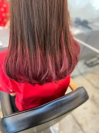 セミロング カラー SAITO YUTAのヘアスタイル