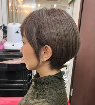 ショート カラー ショート専門 笠井翔太のヘアスタイル