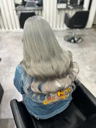 ロング Miku シールエクステのヘアスタイル