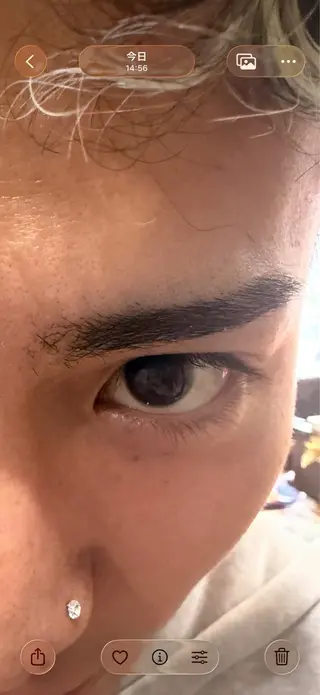 アイブロウ RYUSEI/メンズ スタイル.パーマのヘアスタイル