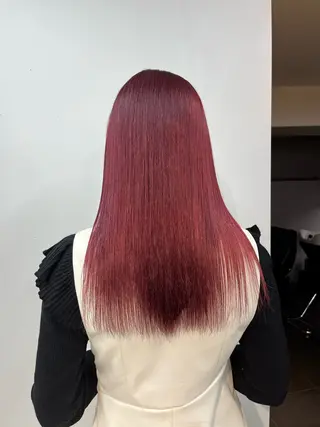 カラー ウルフ🦋顔まわり ❤︎ ͛MEIのヘアスタイル