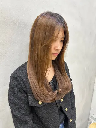 ロング MUKU ひかるのヘアスタイル