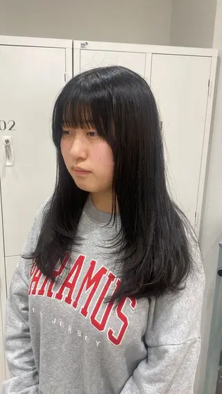 ミディアム カラー ヘアアレンジ ボブ /ニュアンス/ satomi🧸💖のヘアスタイル
