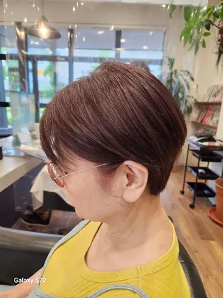 ショート 橘　 莉穂のヘアスタイル