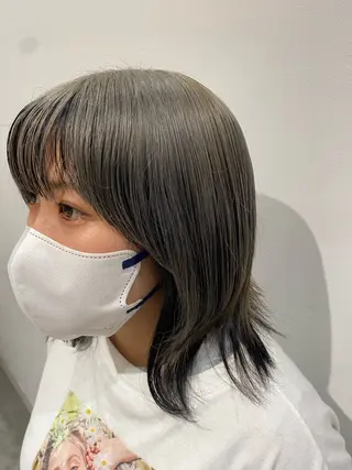 ミディアム カラー MIKU ／fulamのヘアスタイル
