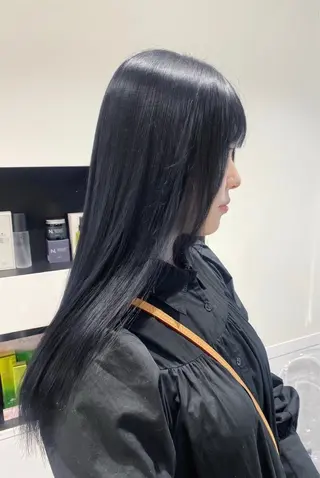 ロング himari💜 暖色/レイヤーカットのヘアスタイル