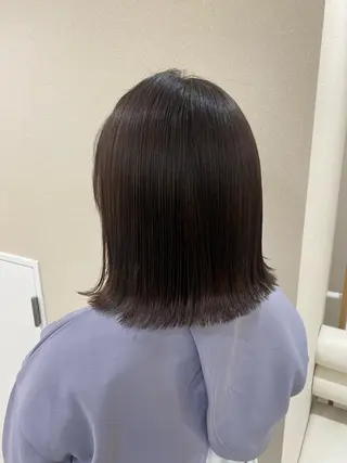 ミディアム mina .のヘアスタイル